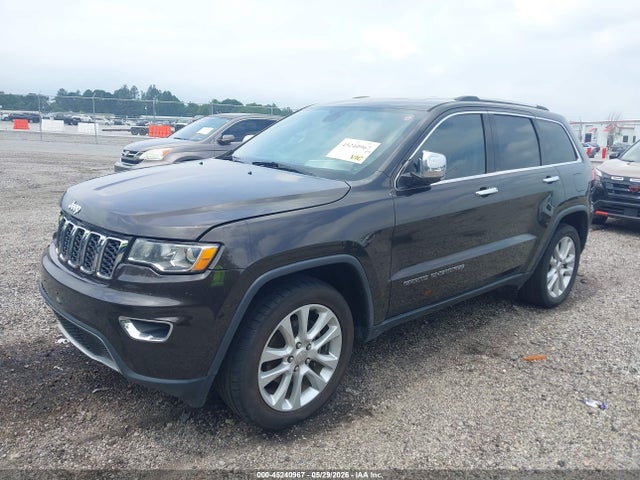 2017 Jeep Grand Cherokee Limited 4x2 მანქანა იყიდება აუქციონზე, vin: 1C4RJEBG3HC712735, აუქციონის ნომერი: 45240967