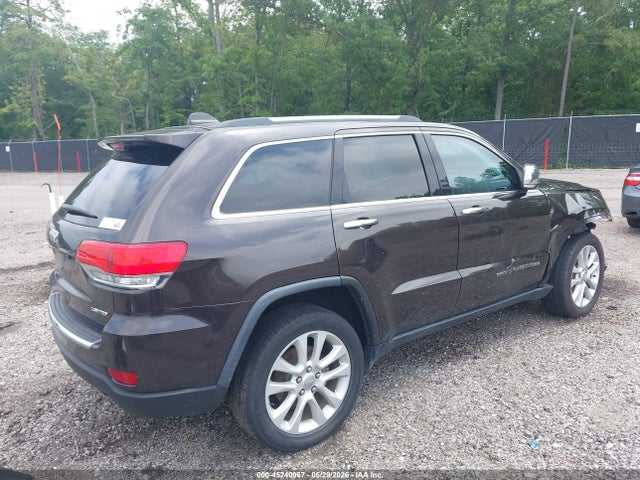 2017 Jeep Grand Cherokee Limited 4x2 მანქანა იყიდება აუქციონზე, vin: 1C4RJEBG3HC712735, აუქციონის ნომერი: 45240967