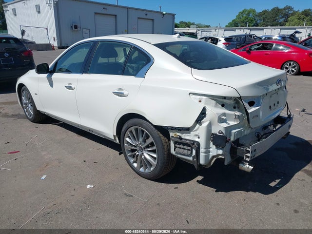 Продаж на аукціоні авто 2018 Infiniti Q50 3.0t Luxe, vin: JN1EV7AR0JM436955, номер лоту: 45240984