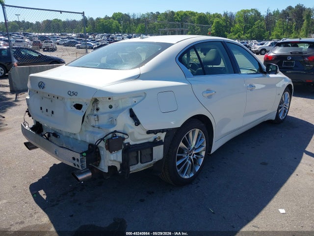 Продаж на аукціоні авто 2018 Infiniti Q50 3.0t Luxe, vin: JN1EV7AR0JM436955, номер лоту: 45240984