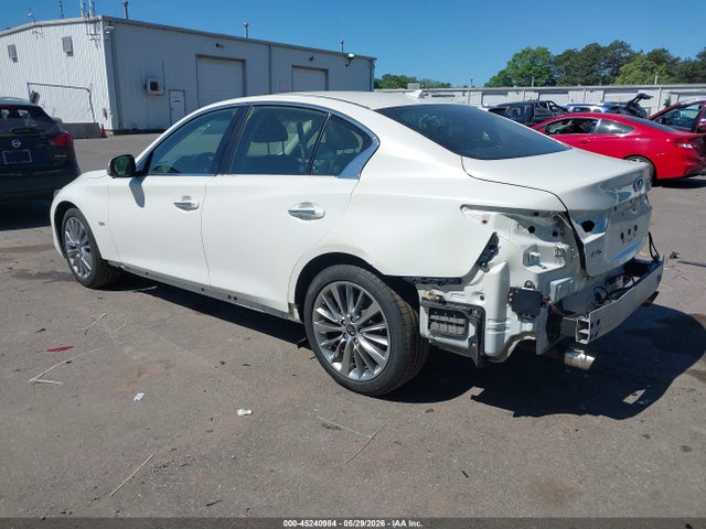 Продаж на аукціоні авто 2018 Infiniti Q50 3.0t Luxe, vin: JN1EV7AR0JM436955, номер лоту: 45240984
