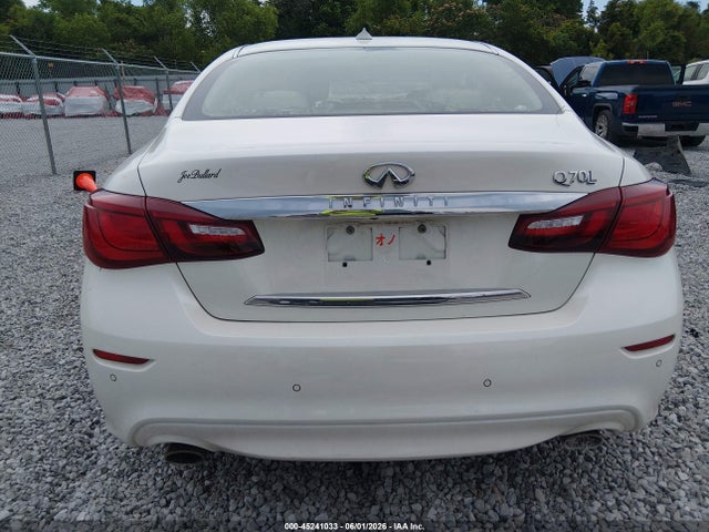 45241033 :رقم المزاد ، JN1BY1PP3KM685605 vin ، 2019 Infiniti Q70l 3.7 Luxe مزاد بيع