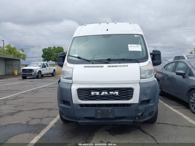 Продажа на аукционе авто 2019 Ram Promaster 2500 High Roof 159 Wb, vin: 3C6TRVDG4KE505094, номер лота: 45241222