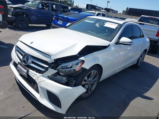 45241245 :رقم المزاد ، 55SWF8DB9KU316454 vin ، 2019 Mercedes-benz C 300 مزاد بيع