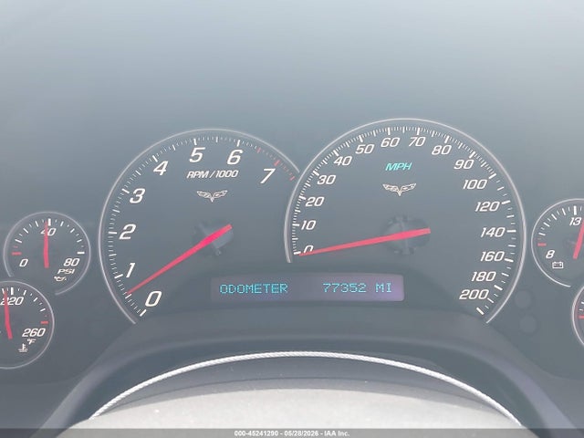 45241290 :رقم المزاد ، 1G1YY26UX65126792 vin ، 2006 Chevrolet Corvette مزاد بيع