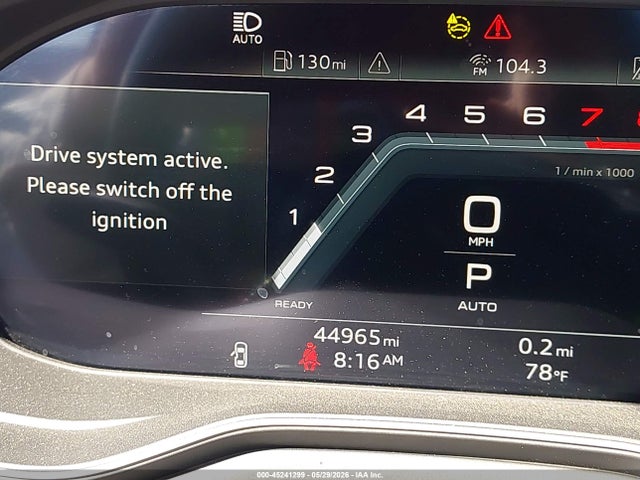 45241299 :رقم المزاد ، WAUEAAF4XPN008734 vin ، 2023 Audi A4 Premium Plus 45 Tfsi S Line Quattro S Tronic مزاد بيع