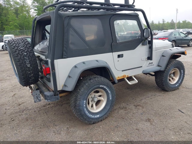 45241704 :رقم المزاد ، 1J4FA29104P753582 vin ، 2004 Jeep Wrangler Se مزاد بيع