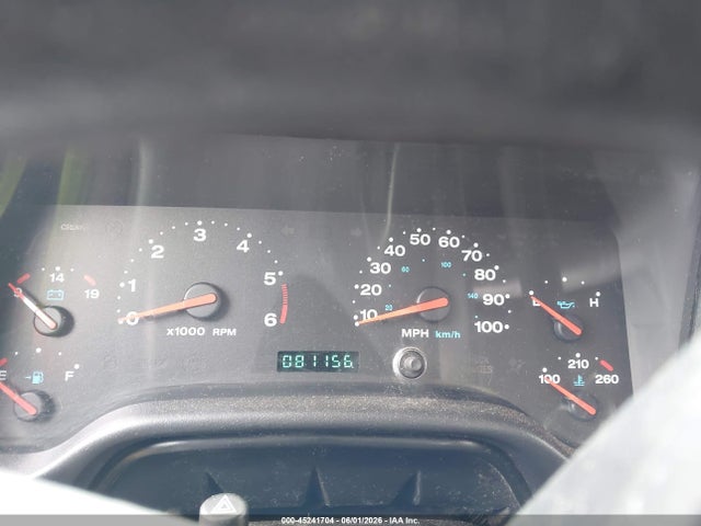 45241704 :رقم المزاد ، 1J4FA29104P753582 vin ، 2004 Jeep Wrangler Se مزاد بيع