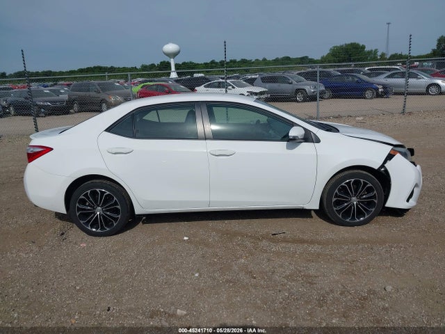 45241710 :رقم المزاد ، 2T1BURHE1GC720702 vin ، 2016 Toyota Corolla S Plus مزاد بيع