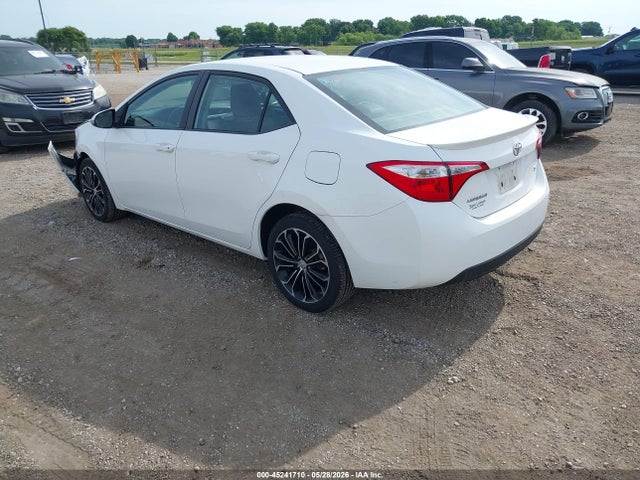 45241710 :رقم المزاد ، 2T1BURHE1GC720702 vin ، 2016 Toyota Corolla S Plus مزاد بيع