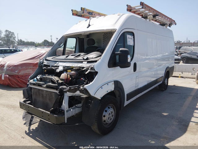 45241804 :رقم المزاد ، 3C6MRVJG8PE536655 vin ، 2023 Ram Promaster 3500 Cargo Van High Roof 159 Wb Ext مزاد بيع
