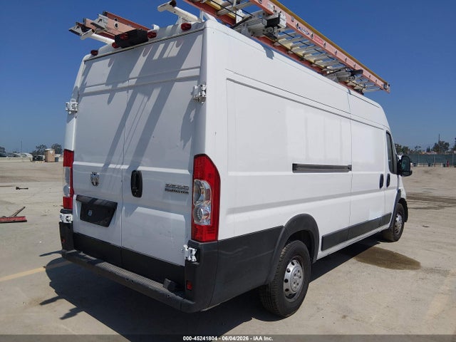 45241804 :رقم المزاد ، 3C6MRVJG8PE536655 vin ، 2023 Ram Promaster 3500 Cargo Van High Roof 159 Wb Ext مزاد بيع