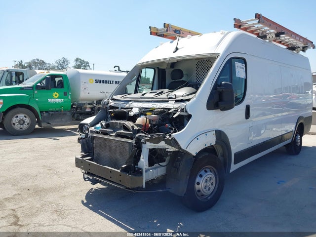 45241804 :رقم المزاد ، 3C6MRVJG8PE536655 vin ، 2023 Ram Promaster 3500 Cargo Van High Roof 159 Wb Ext مزاد بيع