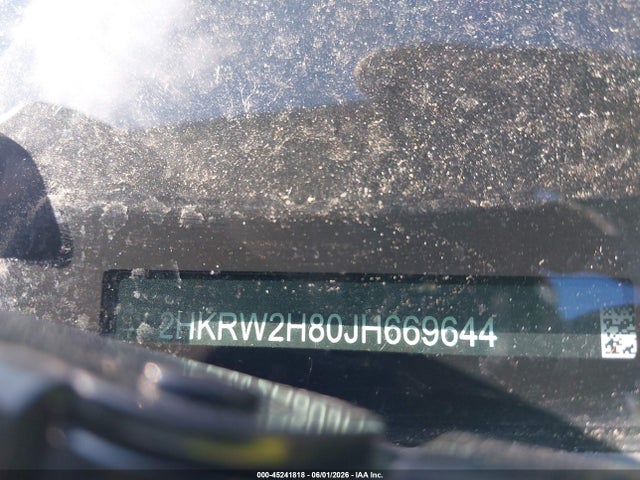 Aukcja sprzedaży 2018 Honda Cr-v Ex-l/ex-l Navi, vin: 2HKRW2H80JH669644, numer aukcji: 45241818