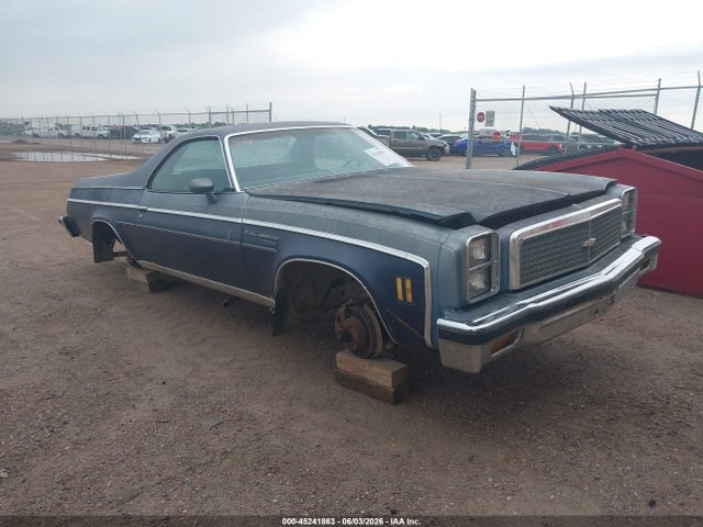 1976 Chevrolet El Camino მანქანა იყიდება აუქციონზე, vin: 1D80U6B514865, აუქციონის ნომერი: 45241863
