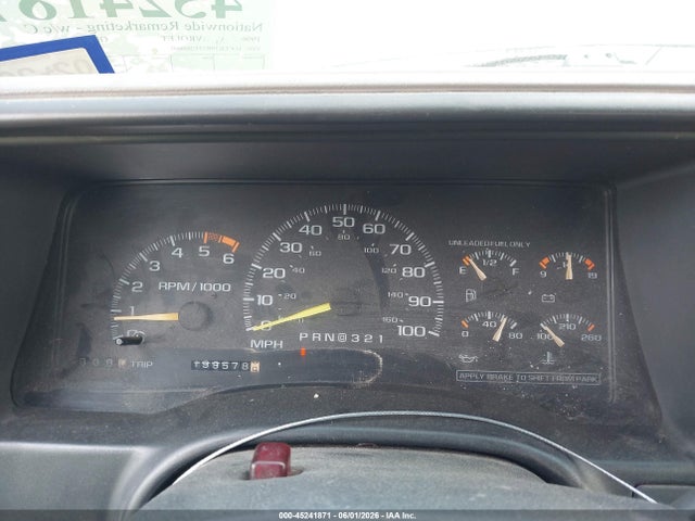 Aukcja sprzedaży 1996 Chevrolet Gmt-400 K1500, vin: 1GCEK19R3TE266000, numer aukcji: 45241871