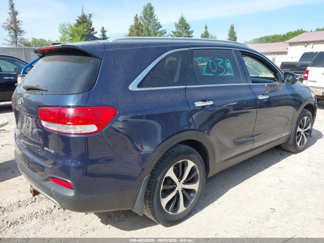 45242039 :رقم المزاد ، 5XYPHDA58GG001927 vin ، 2016 Kia Sorento 3.3l Ex مزاد بيع