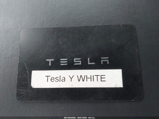 2022 Tesla Model Y Performance Dual Motor All-wheel Drive მანქანა იყიდება აუქციონზე, vin: 7SAYGDEF0NF308168, აუქციონის ნომერი: 45242052