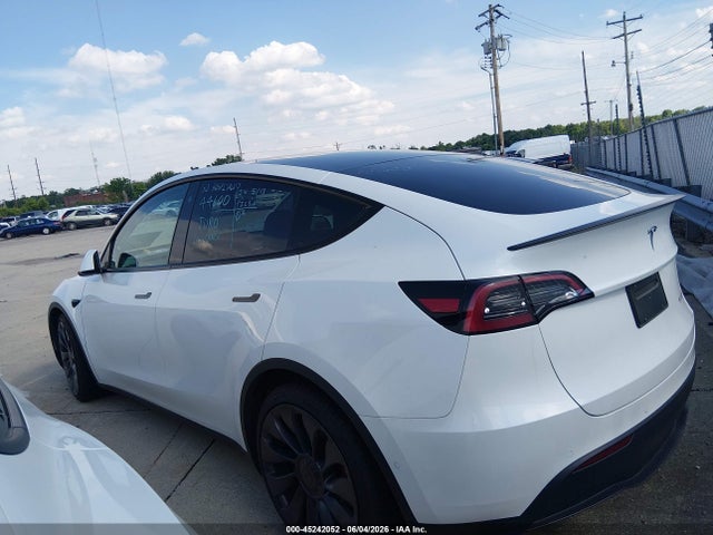2022 Tesla Model Y Performance Dual Motor All-wheel Drive მანქანა იყიდება აუქციონზე, vin: 7SAYGDEF0NF308168, აუქციონის ნომერი: 45242052