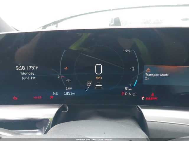 2025 Cadillac Lyriq Luxury 1 Rwd მანქანა იყიდება აუქციონზე, vin: 1GYKPNRL9SZ310591, აუქციონის ნომერი: 45242062