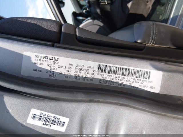 Aukcja sprzedaży 2019 Jeep Grand Cherokee Altitude 4x4, vin: 1C4RJFAG9KC566274, numer aukcji: 45242073
