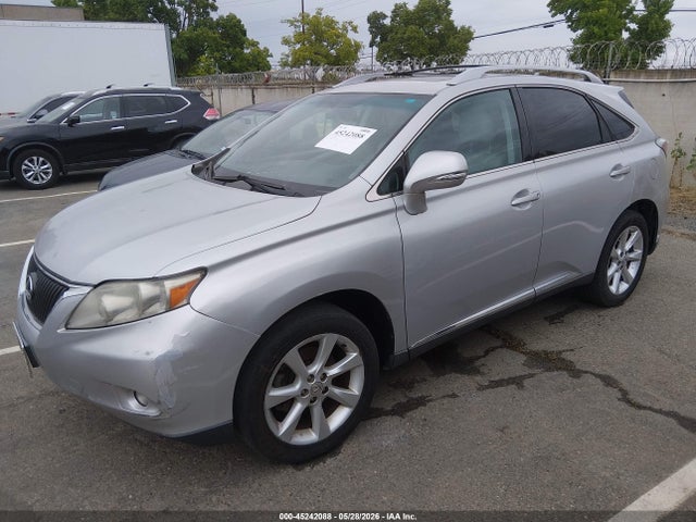 45242088 :رقم المزاد ، 2T2ZK1BAXAC010440 vin ، 2010 Lexus Rx 350 مزاد بيع