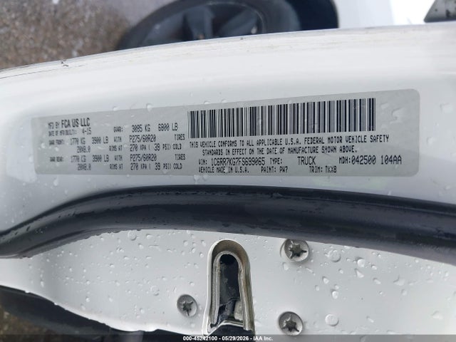 Aukcja sprzedaży 2015 Ram 1500 Express, vin: 1C6RR7KG7FS699065, numer aukcji: 45242100