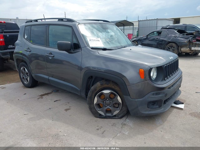 Продаж на аукціоні авто 2018 Jeep Renegade Sport Fwd, vin: ZACCJAAB7JPG70169, номер лоту: 45242106