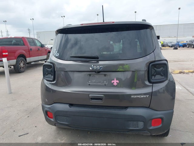 Продаж на аукціоні авто 2018 Jeep Renegade Sport Fwd, vin: ZACCJAAB7JPG70169, номер лоту: 45242106