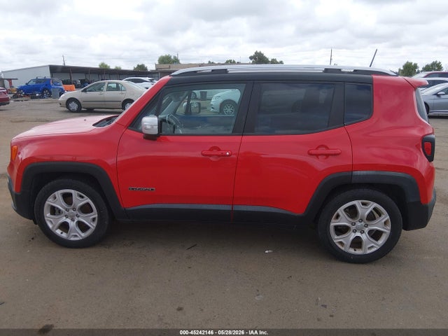 2018 Jeep Renegade Limited Fwd მანქანა იყიდება აუქციონზე, vin: ZACCJADB9JPG68810, აუქციონის ნომერი: 45242146
