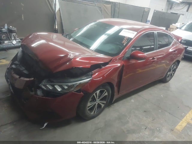 2020 Nissan Sentra Sv Xtronic Cvt მანქანა იყიდება აუქციონზე, vin: 3N1AB8CV7LY285894, აუქციონის ნომერი: 45242218