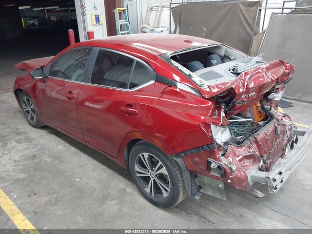 2020 Nissan Sentra Sv Xtronic Cvt მანქანა იყიდება აუქციონზე, vin: 3N1AB8CV7LY285894, აუქციონის ნომერი: 45242218