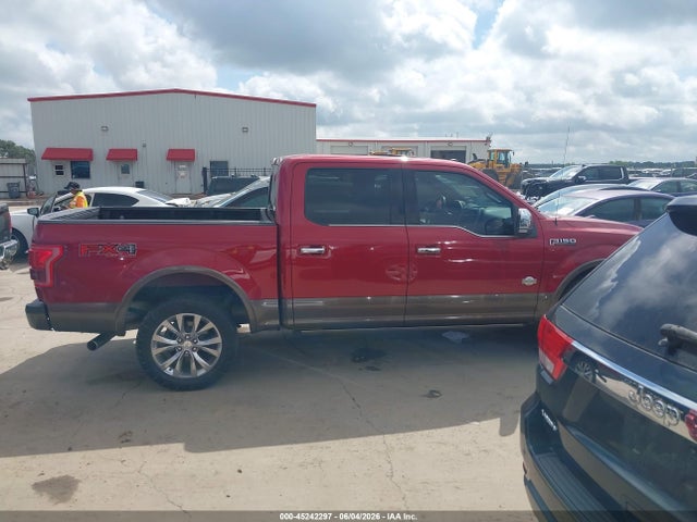 45242297 :رقم المزاد ، 1FTEW1EF0HFC88876 vin ، 2017 Ford F-150 King Ranch مزاد بيع
