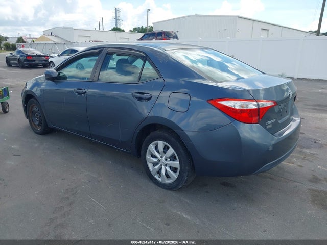 2016 Toyota Corolla Le მანქანა იყიდება აუქციონზე, vin: 2T1BURHEXGC608058, აუქციონის ნომერი: 45242417