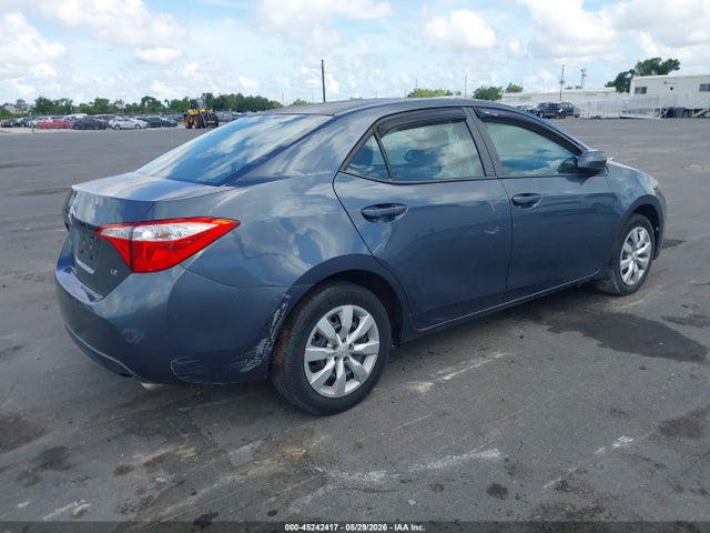 2016 Toyota Corolla Le მანქანა იყიდება აუქციონზე, vin: 2T1BURHEXGC608058, აუქციონის ნომერი: 45242417