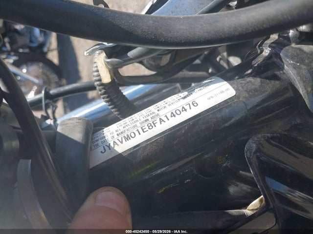 45242450 :رقم المزاد ، JYAVM01E8FA140476 vin ، 2015 Yamaha Xvs650 مزاد بيع