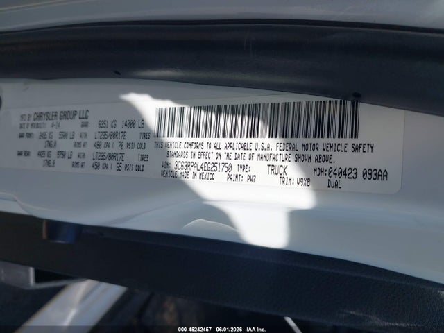 3C63RPAL4EG251750 RAM 3500 Tradesman
