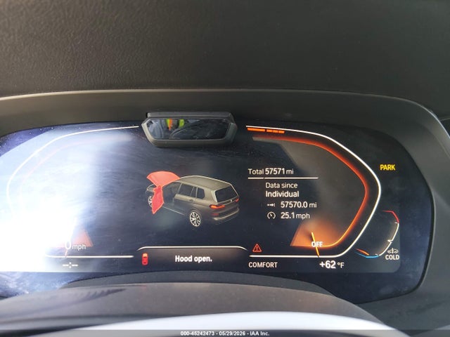 2019 Bmw X7 Xdrive50i მანქანა იყიდება აუქციონზე, vin: 5UXCX4C55KLB39499, აუქციონის ნომერი: 45242473
