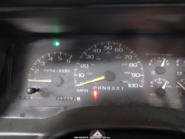 45242476 :رقم المزاد ، 1GCEC14W3WZ278204 vin ، 1998 Chevrolet C1500 Fleetside W/t مزاد بيع