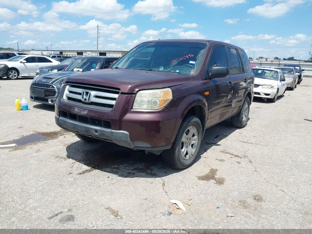 Продажа на аукционе авто 2007 Honda Pilot Lx, vin: 5FNYF281X7B015921, номер лота: 45242496