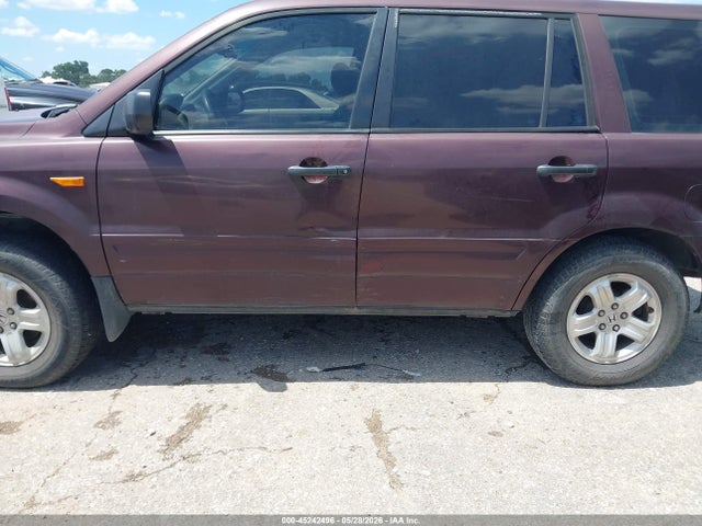 Продажа на аукционе авто 2007 Honda Pilot Lx, vin: 5FNYF281X7B015921, номер лота: 45242496