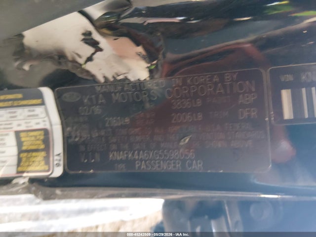 KIA FORTE LX 2016 KNAFK4A6XG5598056 Image 9