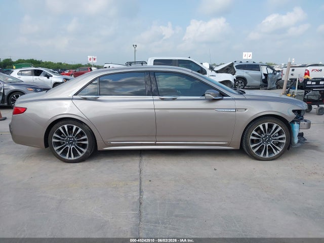 Auction sale of the 2018 Lincoln Continental Select, vin: 1LN6L9SK0J5606354, lot number: 45242510