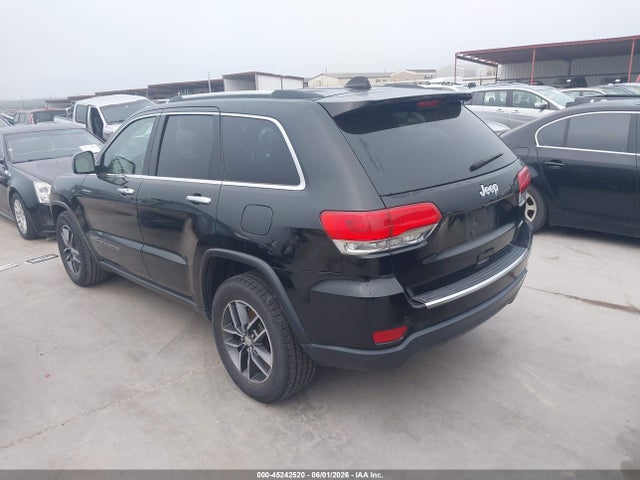 2017 Jeep Grand Cherokee Limited 4x2 მანქანა იყიდება აუქციონზე, vin: 1C4RJEBG2HC923313, აუქციონის ნომერი: 45242520