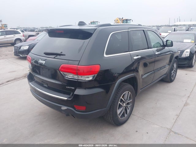 2017 Jeep Grand Cherokee Limited 4x2 მანქანა იყიდება აუქციონზე, vin: 1C4RJEBG2HC923313, აუქციონის ნომერი: 45242520
