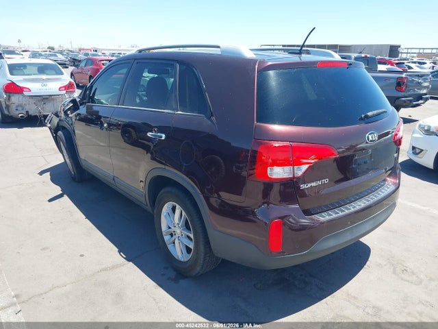 KIA SORENTO LX 2015 5XYKT4A65FG635891 Image 3
