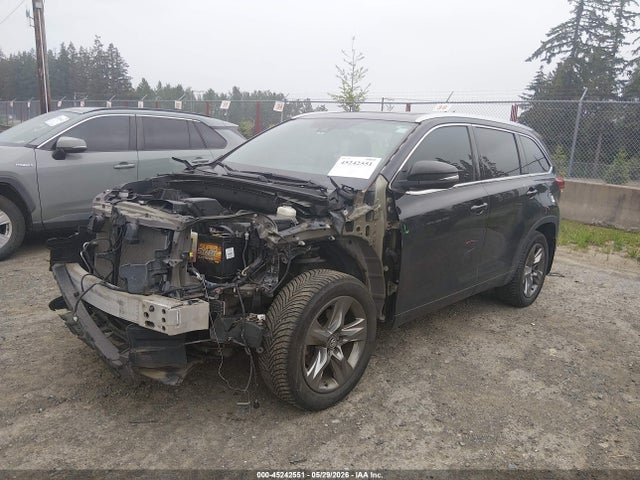 45242551 :رقم المزاد ، 5TDDZRFH3JS870266 vin ، 2018 Toyota Highlander Limited Platinum مزاد بيع