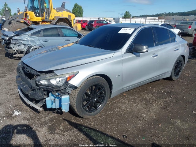 Продажа на аукционе авто 2016 Infiniti Q50 2.0t Base/2.0t Premium, vin: JN1CV7AR8GM252797, номер лота: 45242584