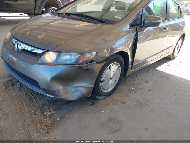 45242594 :رقم المزاد ، JHMFA36208S020152 vin ، 2008 Honda Civic Hybrid مزاد بيع