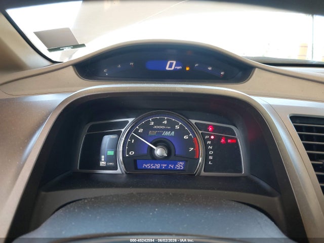 45242594 :رقم المزاد ، JHMFA36208S020152 vin ، 2008 Honda Civic Hybrid مزاد بيع